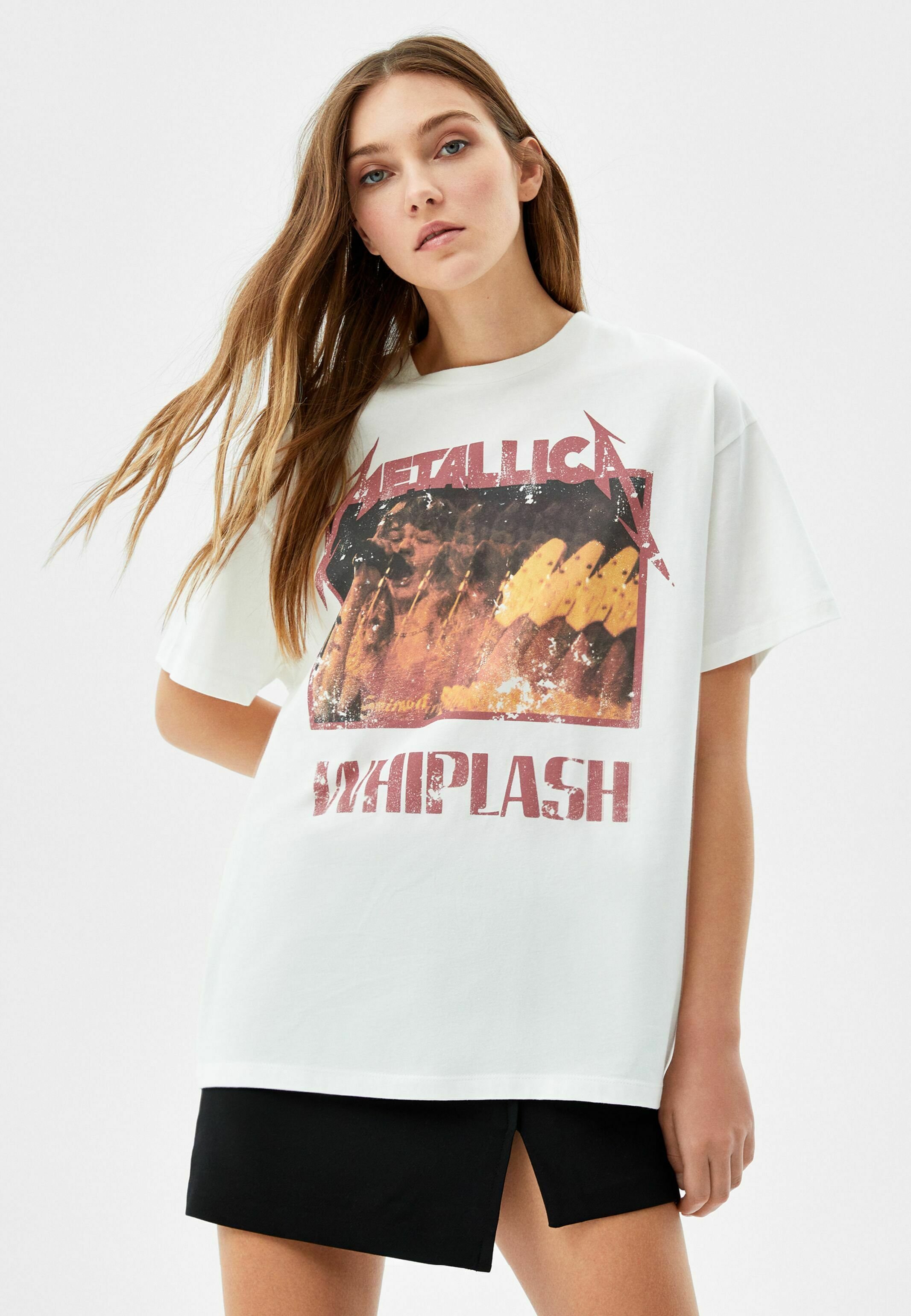 led zeppelin t shirt bershka