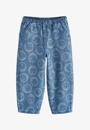 Next, SMILEYWORLD PULLON BARREL - Jeans Relaxed Fit - mid blue