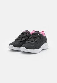 Kappa UNISEX - Tossud - black/pink