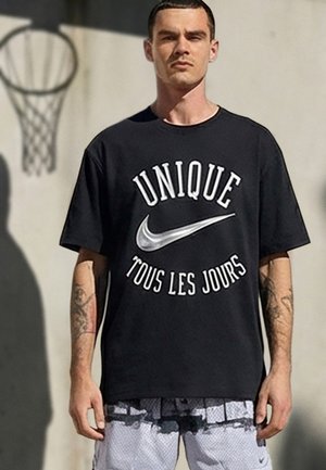 Nike Performance TEE - T-Shirt print - black