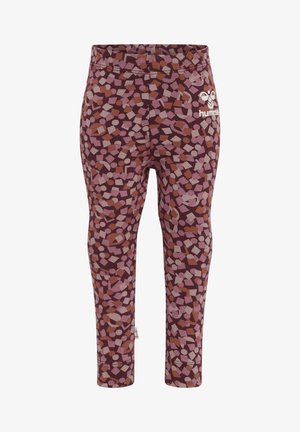 Hummel CONFETTI - Tights - windsor wine
