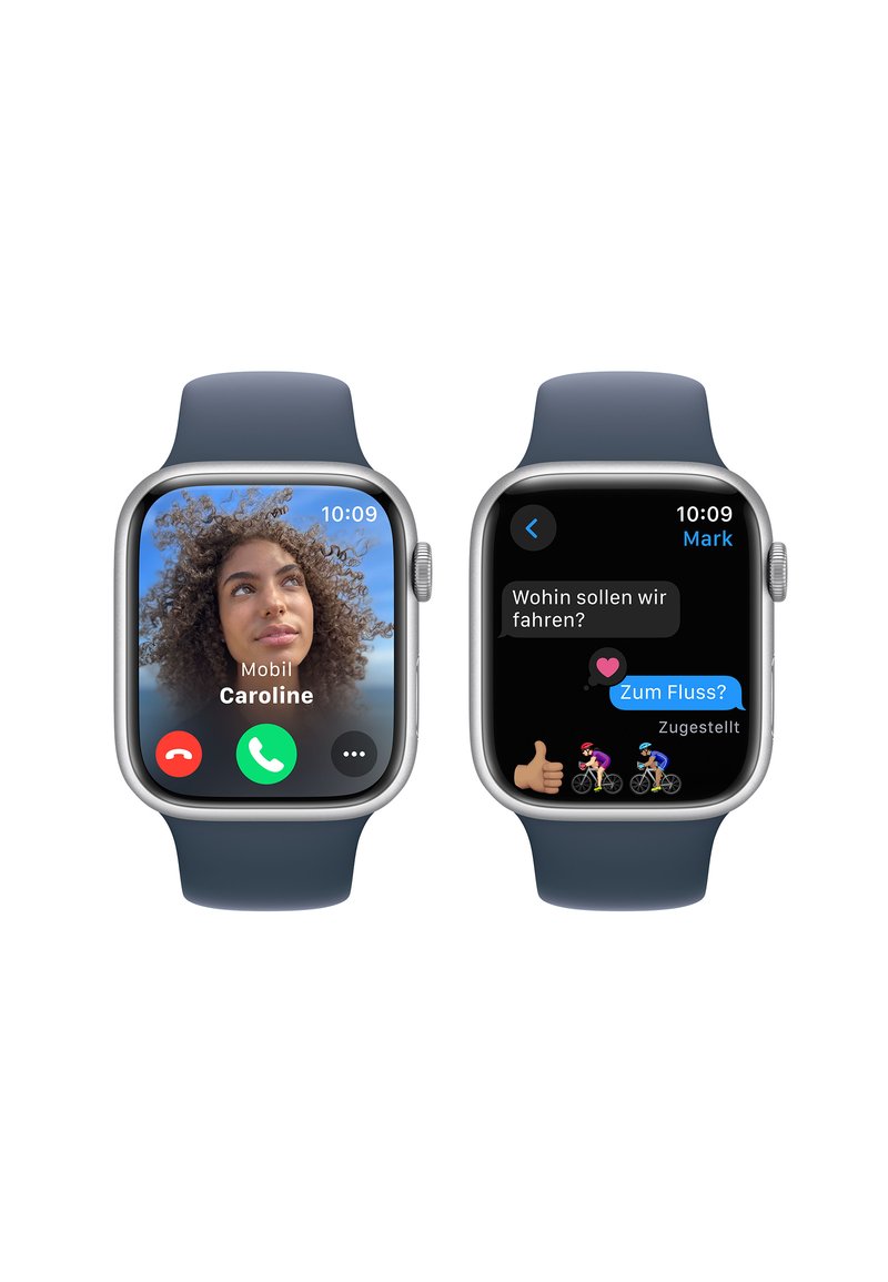 Apple APPLE WATCH SERIES 9 GPS 45MM S/M - Smartwatch - silver 