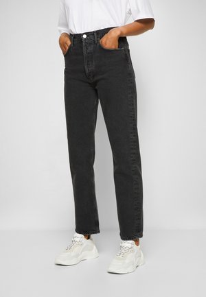Džíny Straight Fit - black