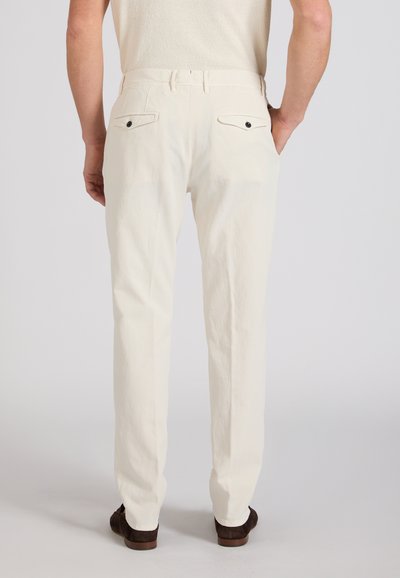 Slowear TAPERED FIT - INCOTEX - Trousers - ivory