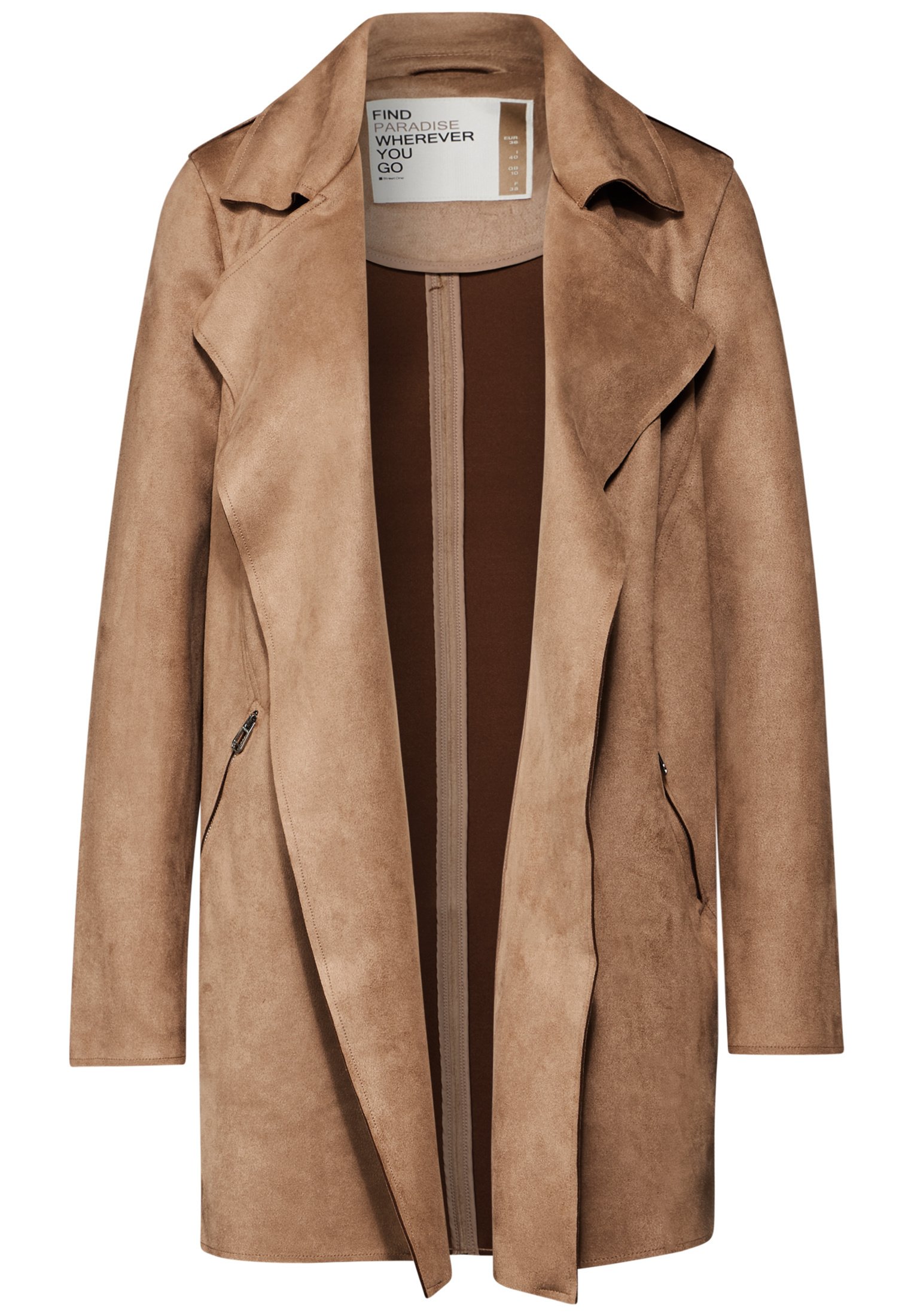 Abrigo Para Mujer Gris 1950 GRIS