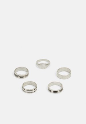 5 PACK - Ring - silver-coloured