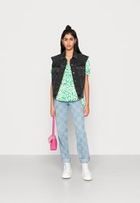 VILA VITONE WRAP  - Blusa - green/white