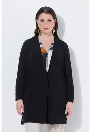 LONGLINE - Halflange jas - black