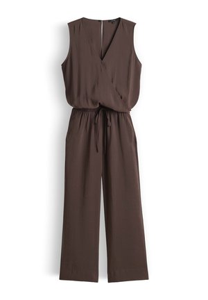 OPUS, TAILORED FIT SOFT SHIMMER - Tuta jumpsuit - affogato