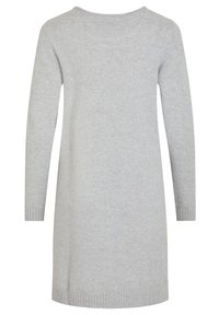VILA VIRIL DRESS - Strikkjoler - light grey melange