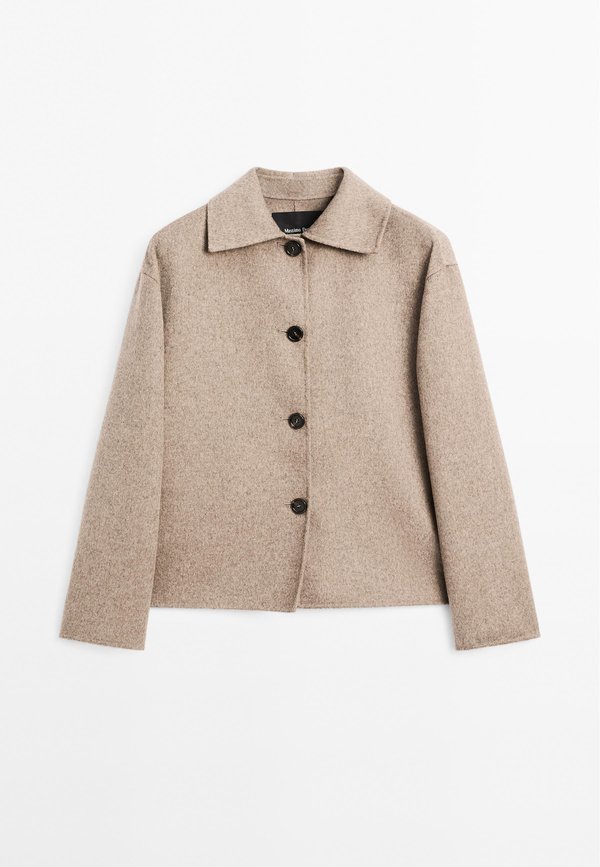 WITH BUTTONS - Light jacket - camel4