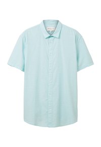 KURZARM STRUCTURED - Camisa - hellblau
