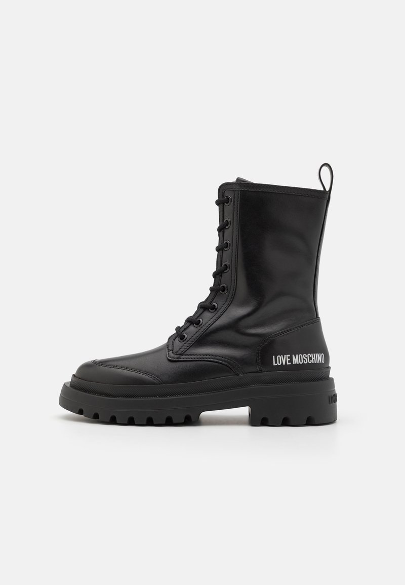 Love Moschino Botines con plataforma - black