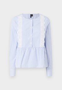 VMNIYAN LACE DETAIL  - Blus - granada sky/white