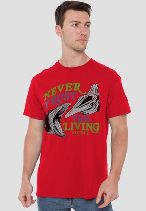Cotton Soul, BEETLEJUICE/NEVER TRUST - T-Shirt print - red