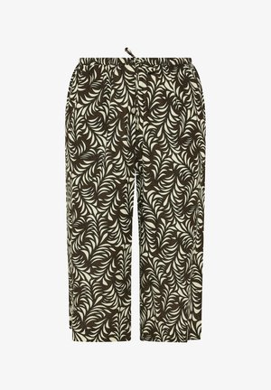 Evans, PLUS SIZE CROP TROUSERS - Pantalon classique - chocolate