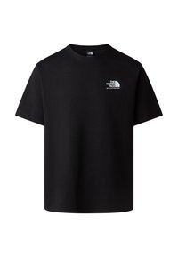M NSE REPEAT RELAXED SS TEE - T-shirt con stampa - tnf black tnf white