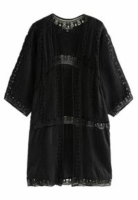 Next - REGULAR FIT  - Summer jacket - black crochet Thumbnail Image 1