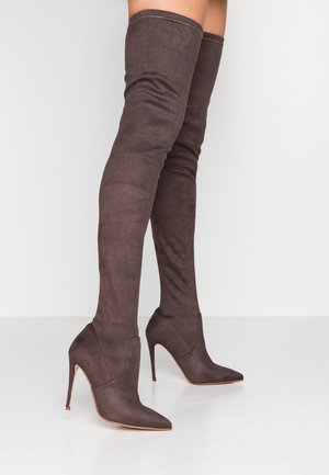 Stivali con i tacchi - grey