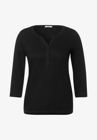 Cecil T-Shirt Manches Longues Femme - Col Bateau Confortable Uni