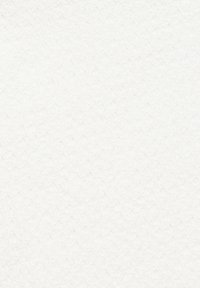 Carta bianca con texture, caratterizzata da un sottile motivo esagonale, superficie liscia con leggera lucentezza, colore uniforme senza segni visibili o detriti.
