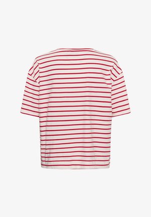 Kaffe, KAMINNA - T-shirt imprimé - chalk red - fudge heart
