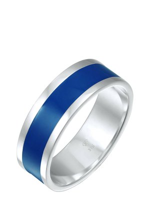 BASIC GEO EMAILLE CASUAL - Ring - blau