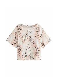 SLOUCH SHOULDER - Camiseta básica - animal print