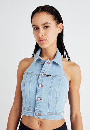 DOUBLE SEAMED HALTER - Blúzka - minor key