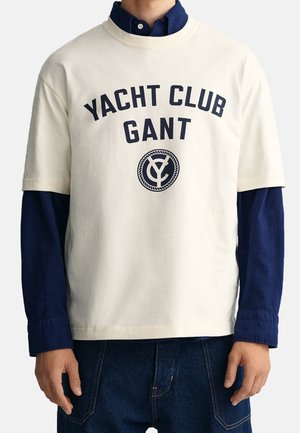 T-Shirt print - off-white