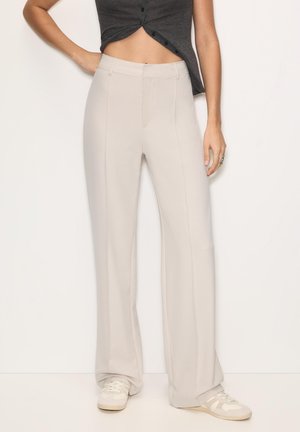 PULL&BEAR SEAMED - Nadrágok - beige