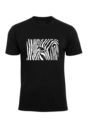 Cotton Prime, PRIME  ZEBRA EYE - T-Shirt print - schwarz