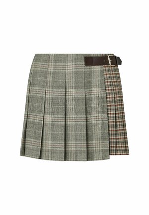 LIU JO, LIU JO PLEATED MINISKIRT - Jupe trapèze - taupe grey