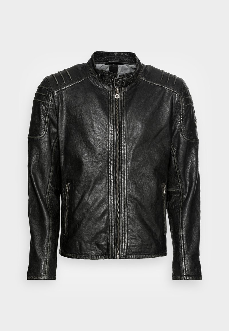 Herren Leichte Jacken | Gipsy GMROSKO LAROV Lederjacke black antique/schwarz - RH82366 Herren Leichte Jacken | Gipsy GMROSKO LAROV Lederjacke black antique/schwarz - RH82366