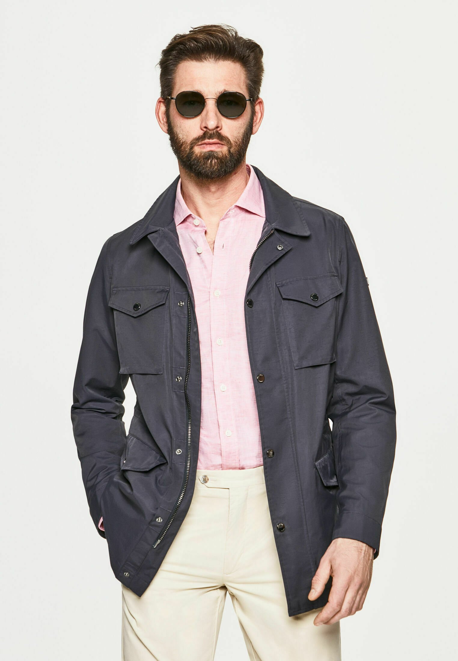 Hackett London Chaqueta de entretiempo - navy/azul marino - Zalando.es