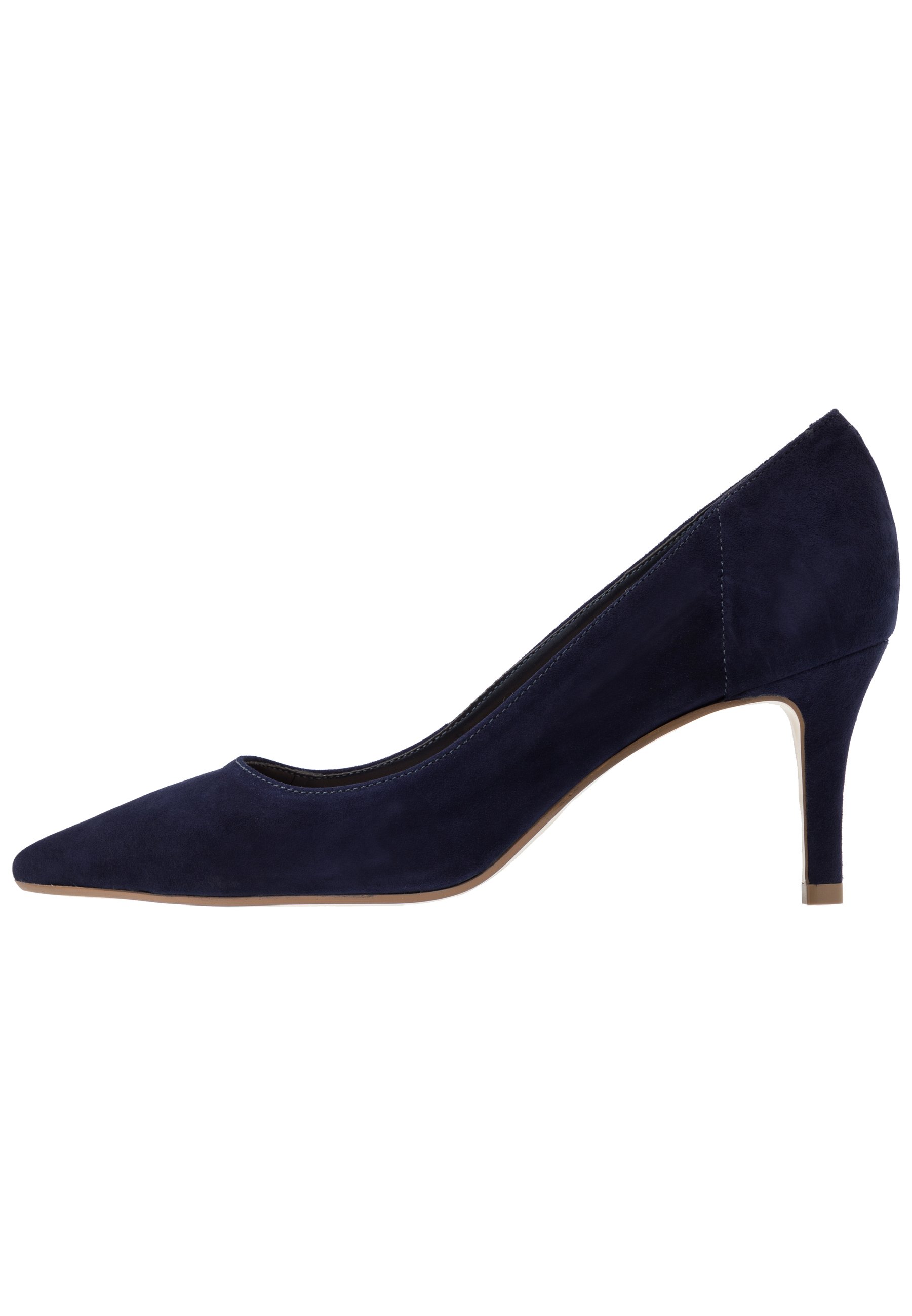 dune navy pumps