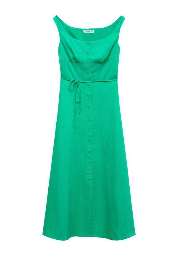 BUTTONED MIDI  - Shirt dress - vert2