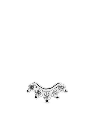 MINI 5 SPARKS - Orecchino singolo - color plata con circonitas