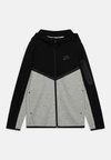UNISEX - Sweat zippé - dark grey heather/black/white