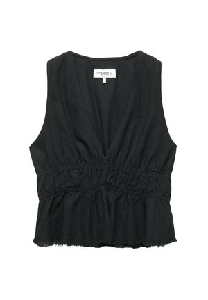 PULL&BEAR RUSTIC - Bluse - black