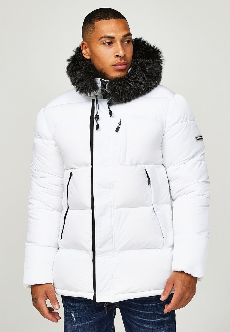 Kings Will Dream ZEKE MID PUFFER JACKET Winter coat optic white