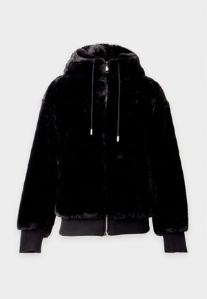 Guess, LUCREZIA LOGO JACKET - Зимно яке - jet black