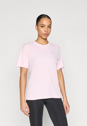 RUN TEE  - Športne majice - clear pink