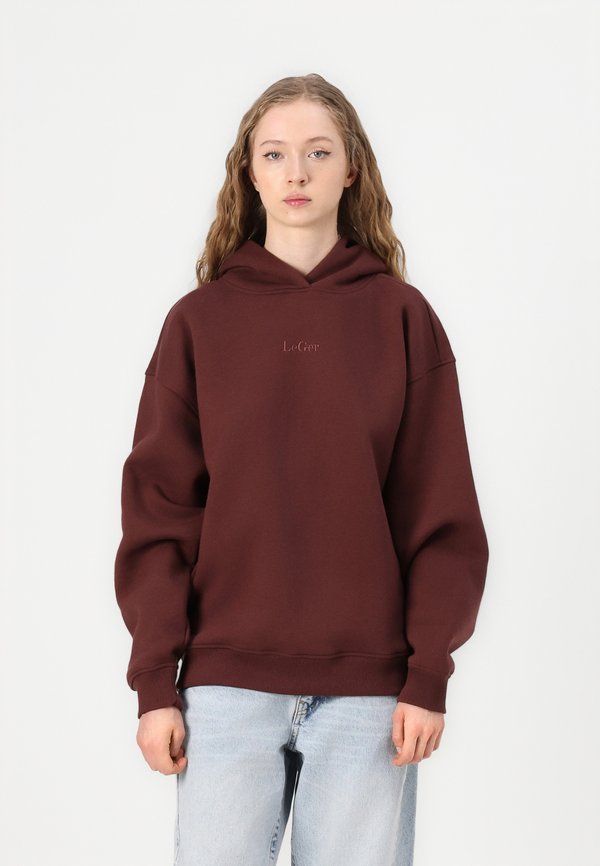 ABBY HOODIE - Hoodie - burgunder