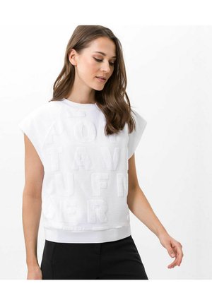 STYLE FIL - T-shirt con stampa - white