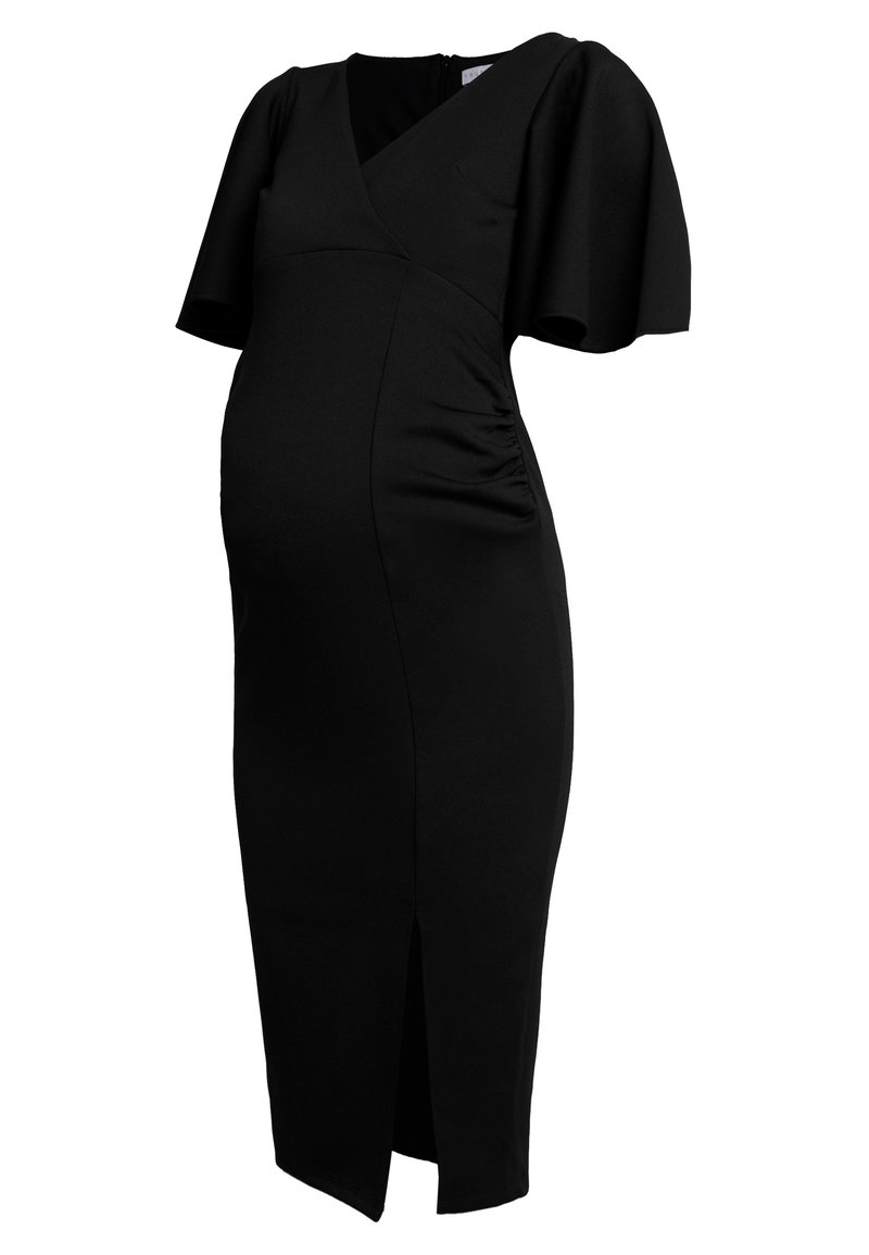 True Violet Maternity Jerseyjurk zwart