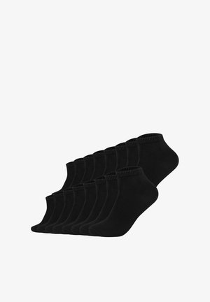 s.Oliver, S.OLIVER S.OLIVER UNISEX SOCKEN, 16ER PACK - QUARTER, EINFARBIG - Pedulini - schwarz