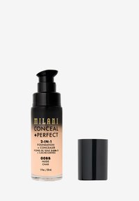 Milani 2-IN-1 FOUNDATION + CONCEALER - Base de maquillaje - nude