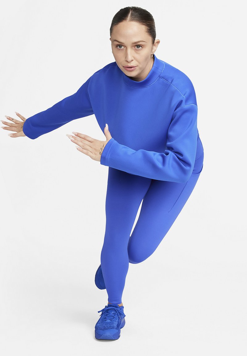 Nike Performance Longsleeve blauw Nike Performance Longsleeve blauw