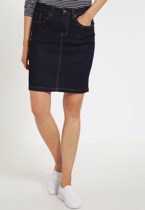 Jupe en jean - rinsed denim